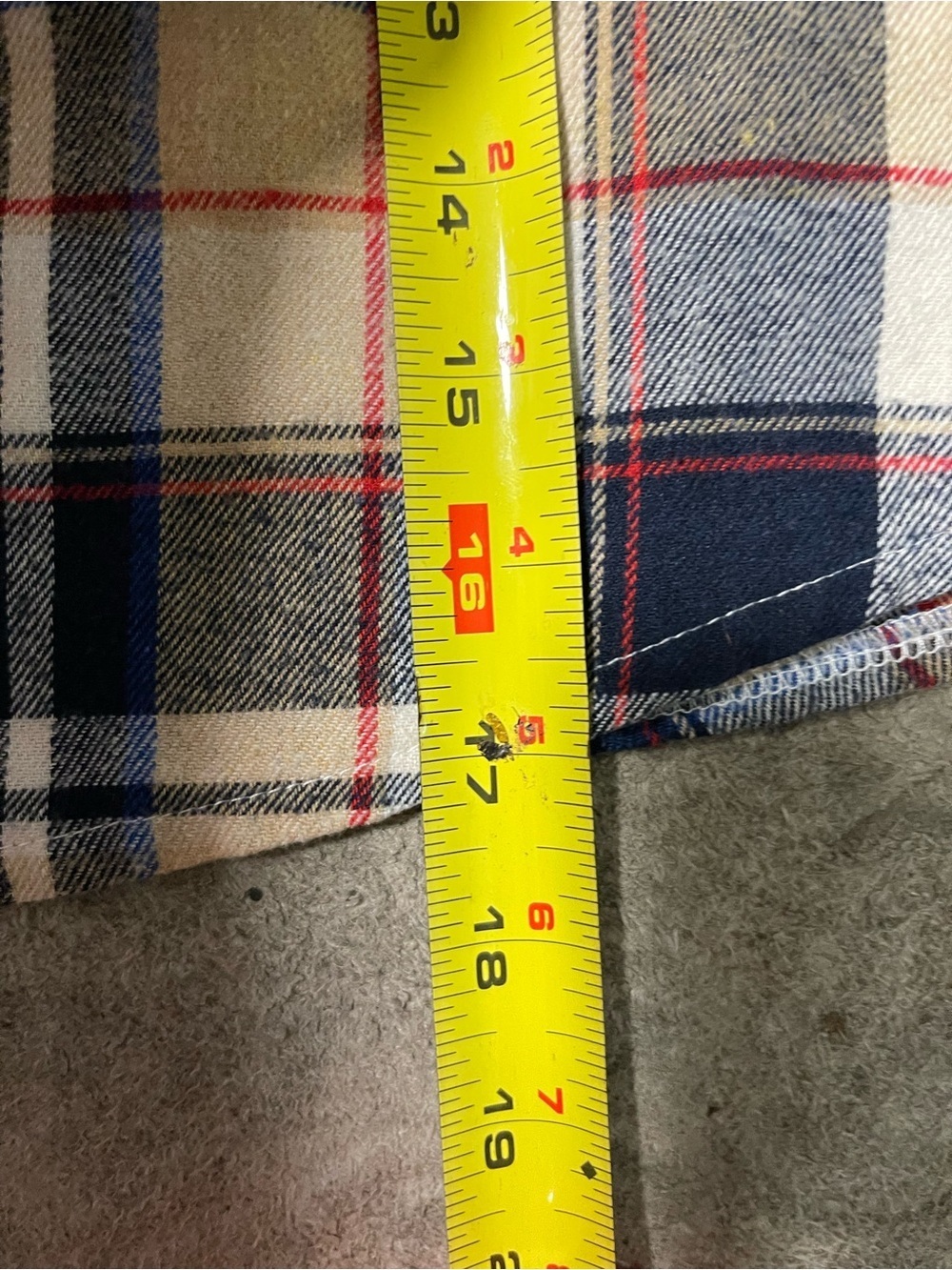 Y2K Flannel Hoodie Button-Front Crop Shirt - Picture 6 of 6